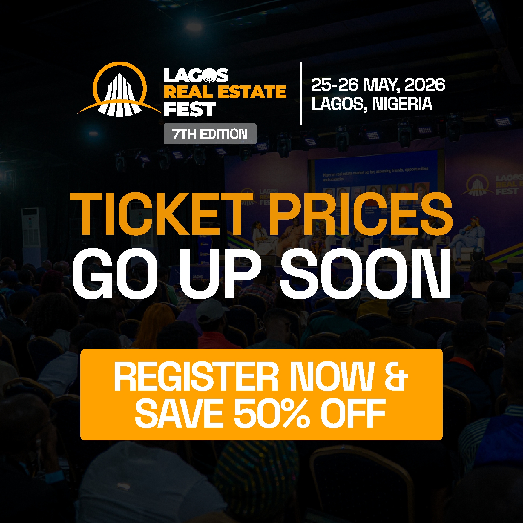 Prices going up soon - Register now and save 50% off